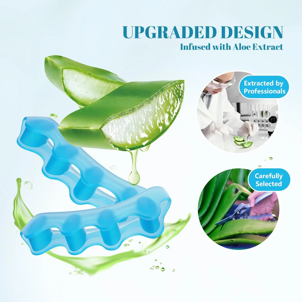 Silica Gel Bunion Protector Toe Separator Corrector