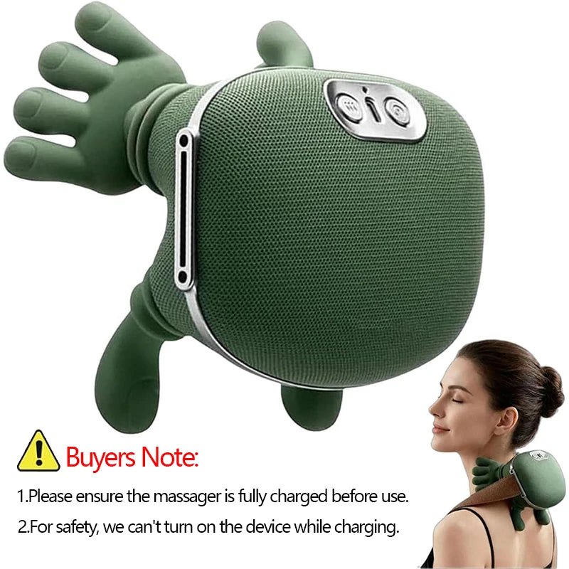 DeepRelief 4D Heated Neck & Shoulder Massager