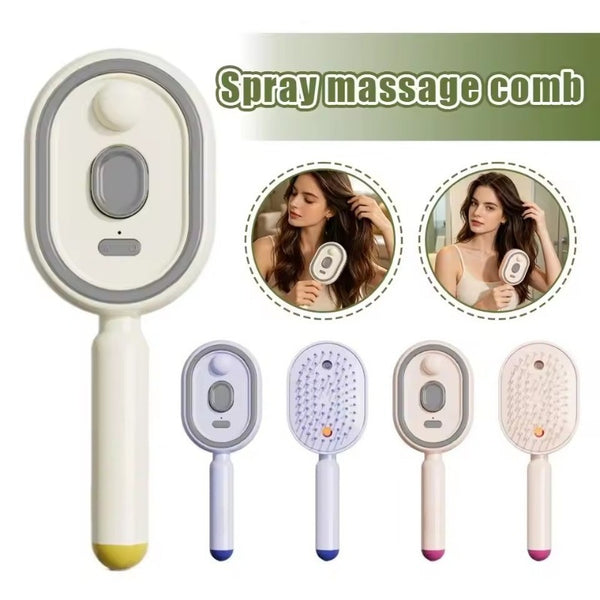 MistGlow™ Scalp Brush – Hydrating Hair & Scalp Massager